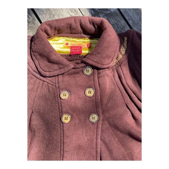 Y2K Apple Bottoms Bolero Sweater Chocolate Gold - Picture 3 of 10